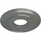 Ekena Millwork Classic Ceiling Medallion (Fits Canopies up to 7 1/4"), 12 3/8"OD x 4"ID x 1 1/8"P, Silver CM12CLSLS - alternate 2